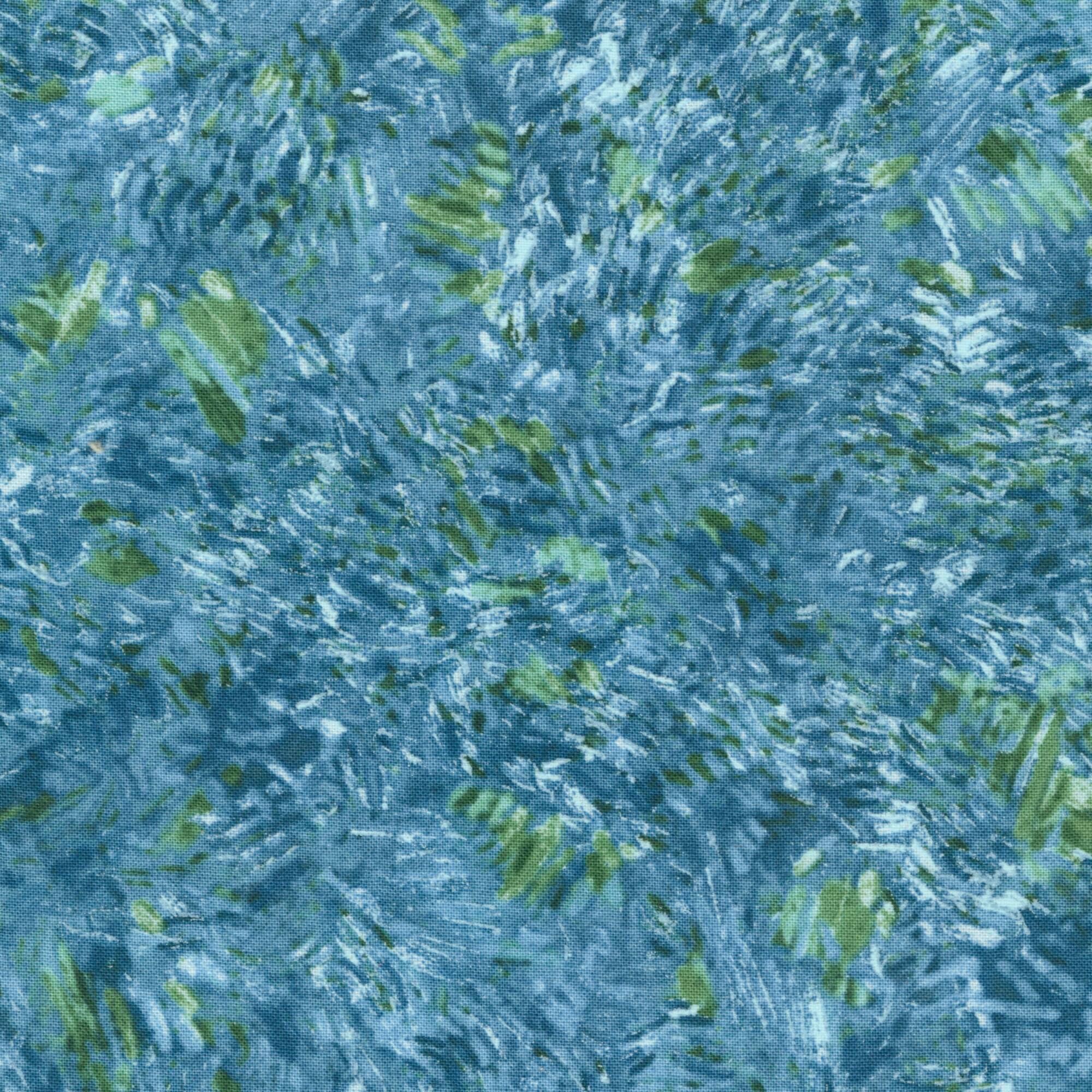 Robert Kaufman Lake Brush Strokes Cotton Fabric